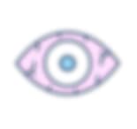 Blurred vision or increased sensitivity to light